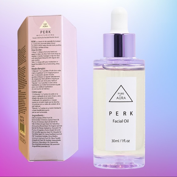 NIB PURE AURA
PURE NATURAL FACIAL OIL- PERK 30 ml/ 1fl Oz - Picture 4 of 6